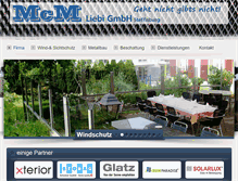 Tablet Screenshot of mcm-liebi.ch